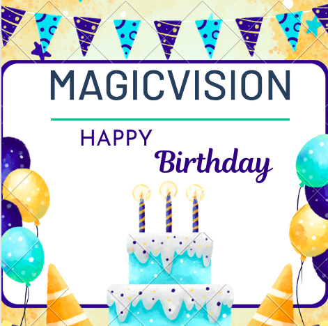 W lipcu świętujemy 3 urodziny MagicVision! Z tej okazji Klienci poszukujący przy zakupie nieruchomości z naszej oferty nie płacą prowizji!